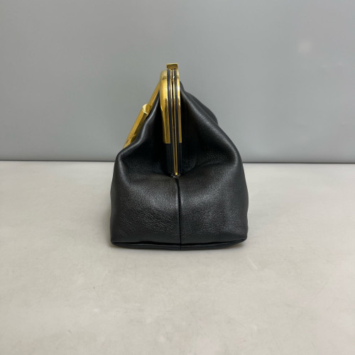 Valentino Crossbody Bag Calfskin Black