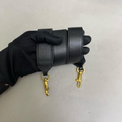 Valentino Crossbody Bag Calfskin Black