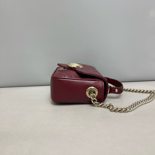 Gucci Messenger Calfskin Burgundy