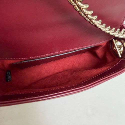 Gucci Messenger Calfskin Burgundy