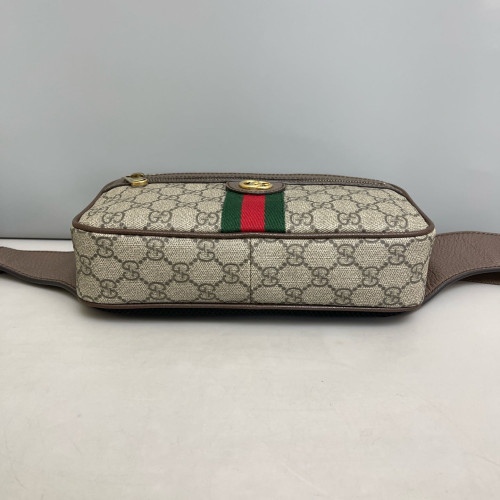 Gucci Medium Ophidia Belt Bag GG Monogram Beige