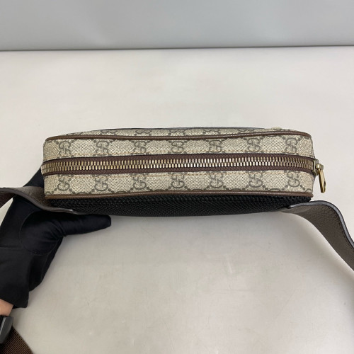 Gucci Medium Ophidia Belt Bag GG Monogram Beige