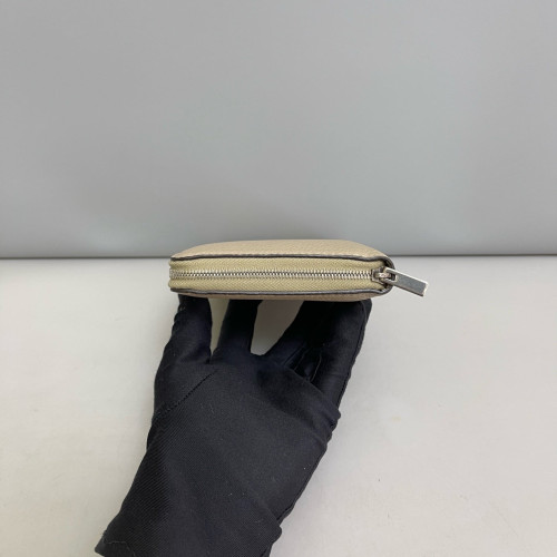 Celine Continental Wallet Grained Calfskin Grey