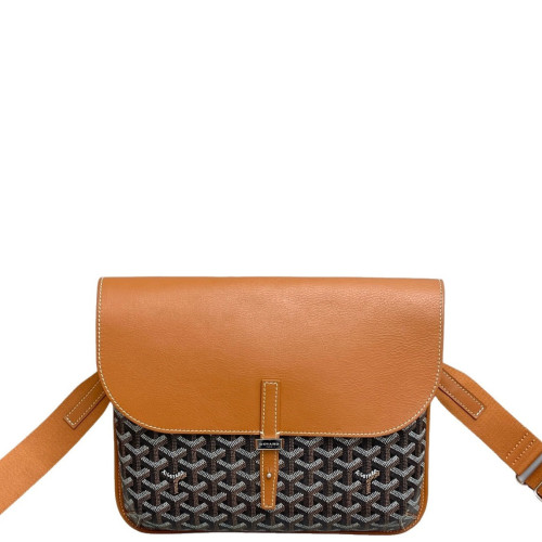 Goyard Messenger Goyardine Brown