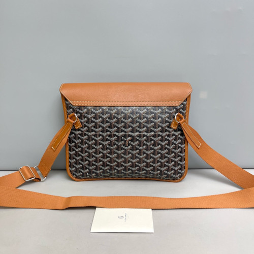 Goyard Messenger Goyardine Brown