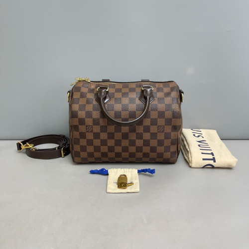 Louis Vuitton Speedy 25 Damier Ebene Brown