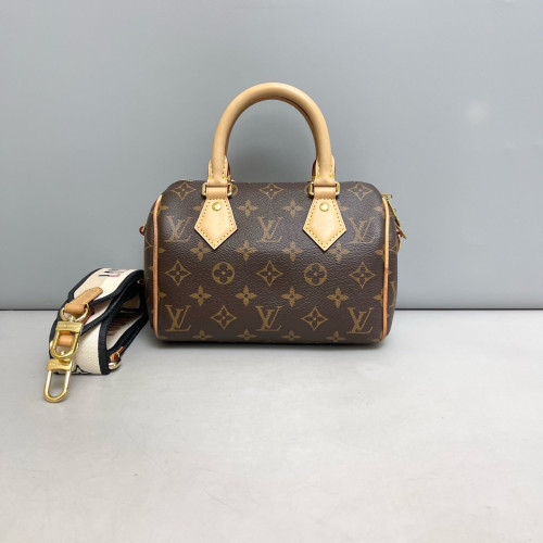 Louis Vuitton Speedy Bandouliere 20 Monogram Brown