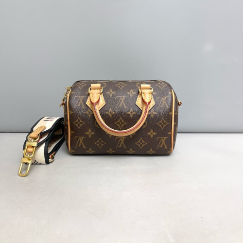 Louis Vuitton Speedy Bandouliere 20 Monogram Brown