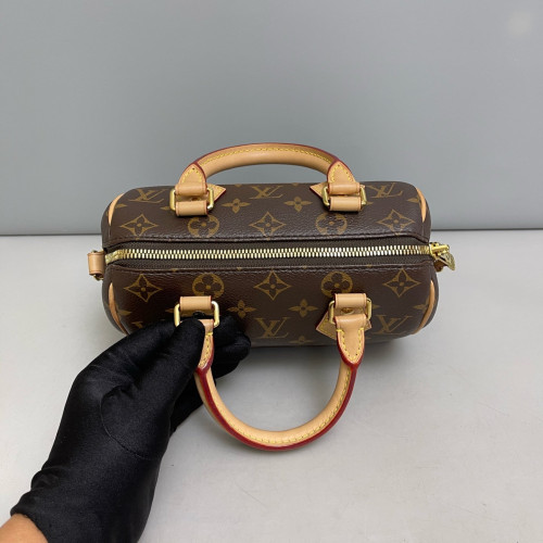 Louis Vuitton Speedy Bandouliere 20 Monogram Brown