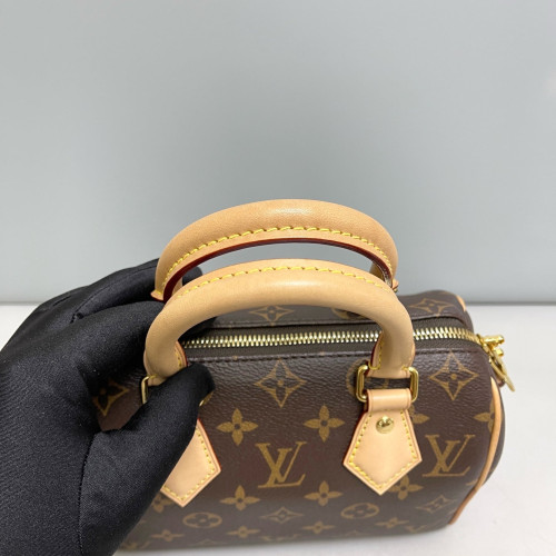 Louis Vuitton Speedy Bandouliere 20 Monogram Brown