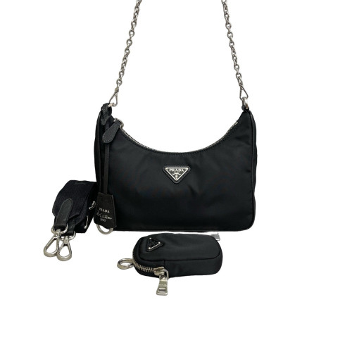 Prada Re-Edition 2005 Shoulder Bag Nylon Black