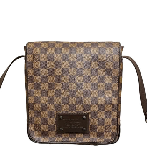 Louis Vuitton Crossbody Bag Damier Ebene Brown