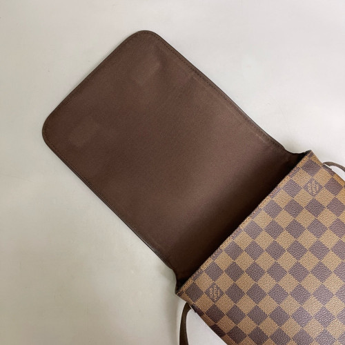 Louis Vuitton Crossbody Bag Damier Ebene Brown