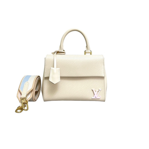 Louis Vuitton Cluny Mini Calfskin Beige
