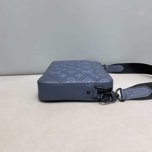 Louis Vuitton Messenger Monogram Empreinte Blue Louis Vuitton Messenger Monogram Empreinte Blue