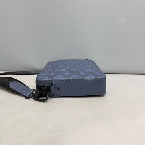 Louis Vuitton Messenger Monogram Empreinte Blue Louis Vuitton Messenger Monogram Empreinte Blue