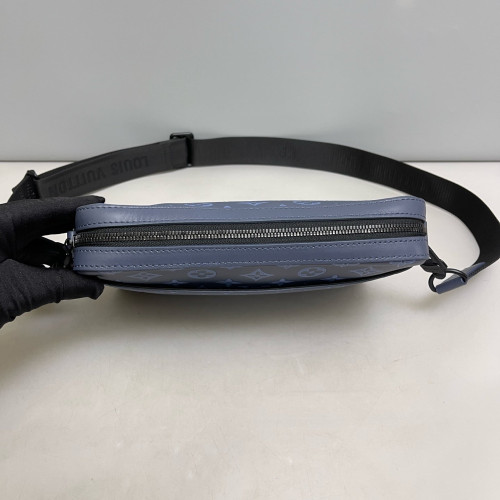 Louis Vuitton Messenger Monogram Empreinte Blue Louis Vuitton Messenger Monogram Empreinte Blue