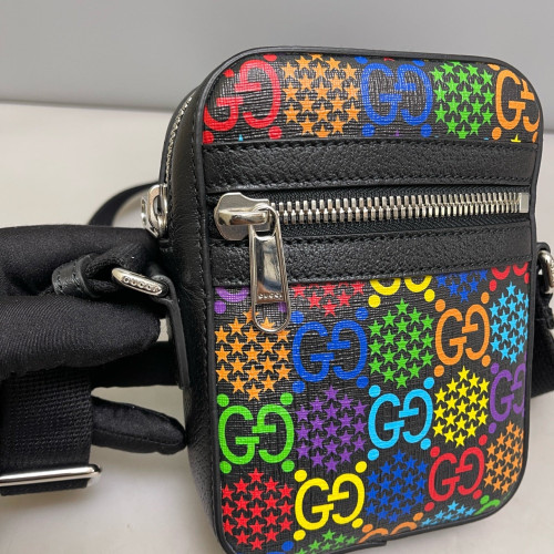 Gucci Camera Case GG Monogram Black Gucci Camera Case GG Monogram Black