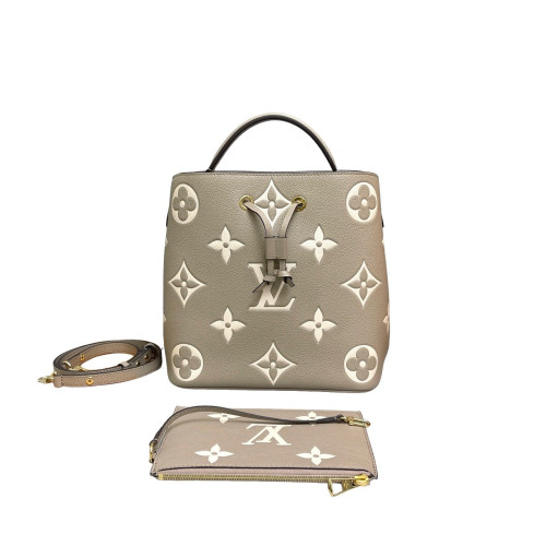 Louis Vuitton Neonoe MM Monogram Empreinte Grey Louis Vuitton Neonoe MM Monogram Empreinte Grey