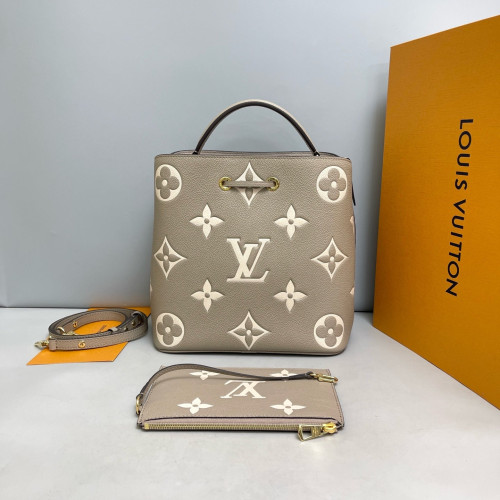 Louis Vuitton Neonoe MM Monogram Empreinte Grey Louis Vuitton Neonoe MM Monogram Empreinte Grey