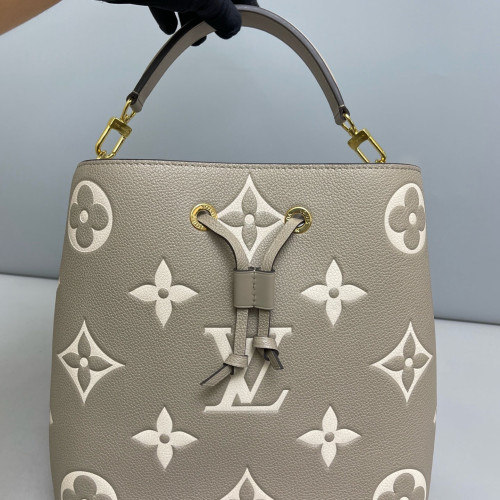 Louis Vuitton Neonoe MM Monogram Empreinte Grey Louis Vuitton Neonoe MM Monogram Empreinte Grey