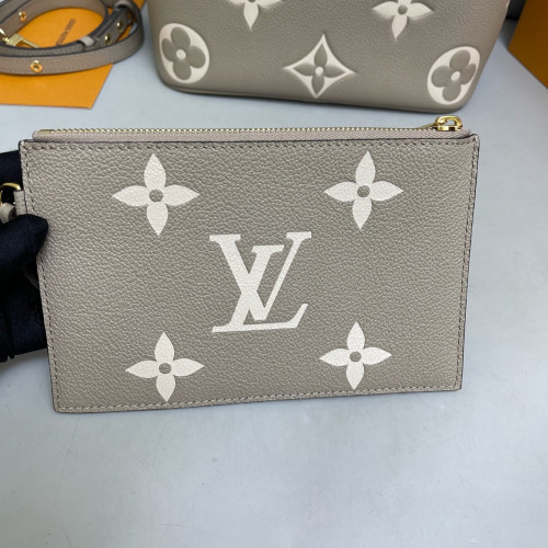 Louis Vuitton Neonoe MM Monogram Empreinte Grey Louis Vuitton Neonoe MM Monogram Empreinte Grey