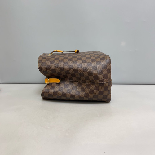 Louis Vuitton Neonoe MM Damier Ebene Brown Yellow