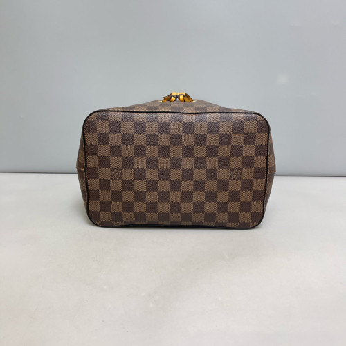 Louis Vuitton Neonoe MM Damier Ebene Brown Yellow