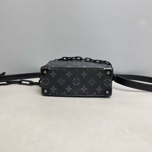 Louis Vuitton Mini Soft Trunk Monogram Eclipse Black