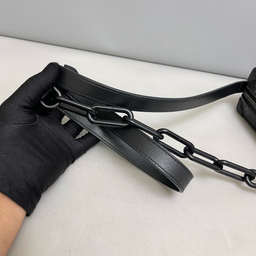 Louis Vuitton Mini Soft Trunk Monogram Eclipse Black