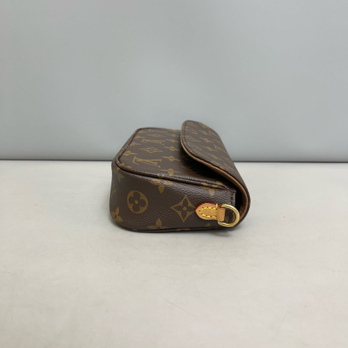 Louis Vuitton Ivy Wallet On Chain Monogram Dark Brown