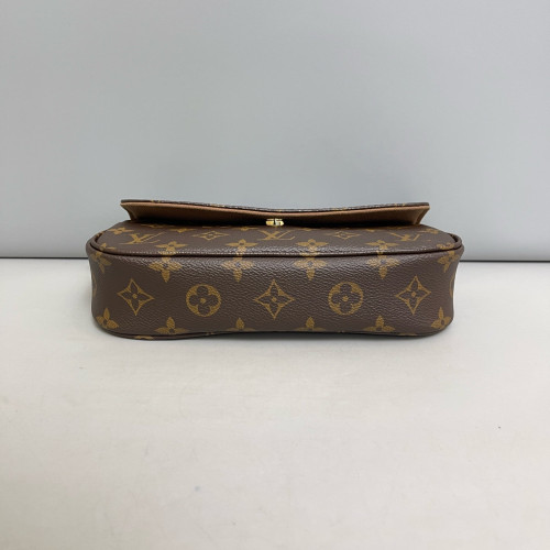 Louis Vuitton Ivy Wallet On Chain Monogram Dark Brown
