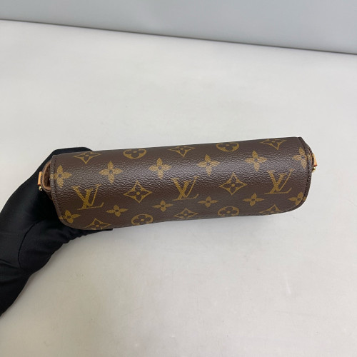 Louis Vuitton Ivy Wallet On Chain Monogram Dark Brown