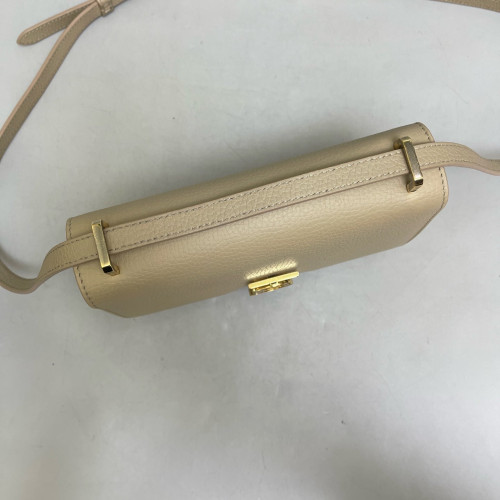 Burberry Mini TB Shoulder Bag Calfskin Khaki