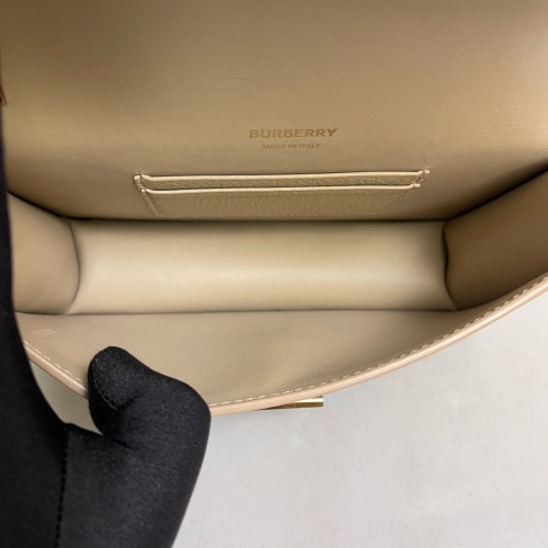 Burberry Mini TB Shoulder Bag Calfskin Khaki