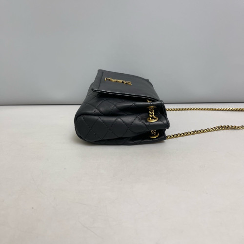 Yves Saint Laurent Mini Nolita Shoulder Bag Calfskin Black