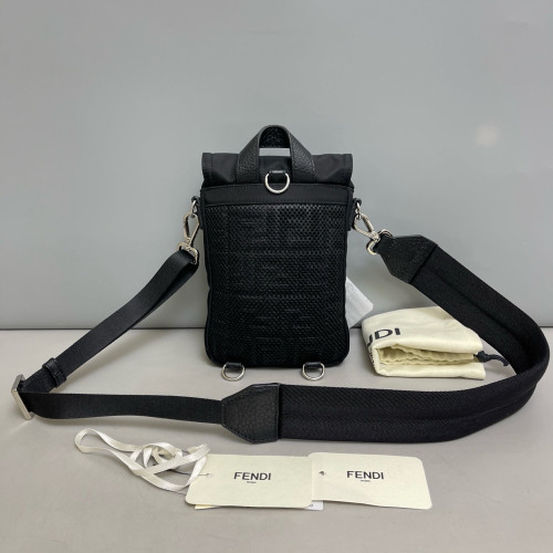 Fendi Crossbody Bag Nylon Black