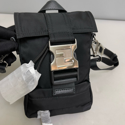 Fendi Crossbody Bag Nylon Black