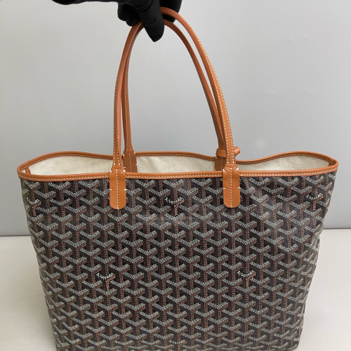 Goyard Saint Louis PM Goyardine Tan