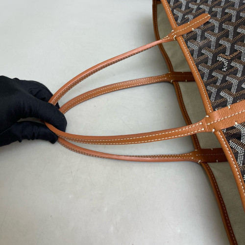 Goyard Saint Louis PM Goyardine Tan