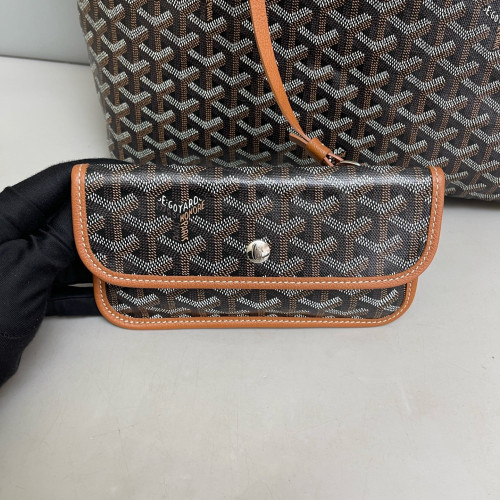 Goyard Saint Louis PM Goyardine Tan
