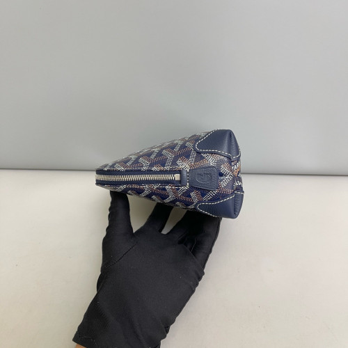 Goyard Vendome Toiletry Pouch Goyardine Blue