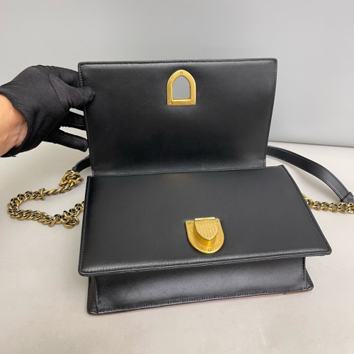 Dior Medium Diorama Calfskin Pink Blue Red