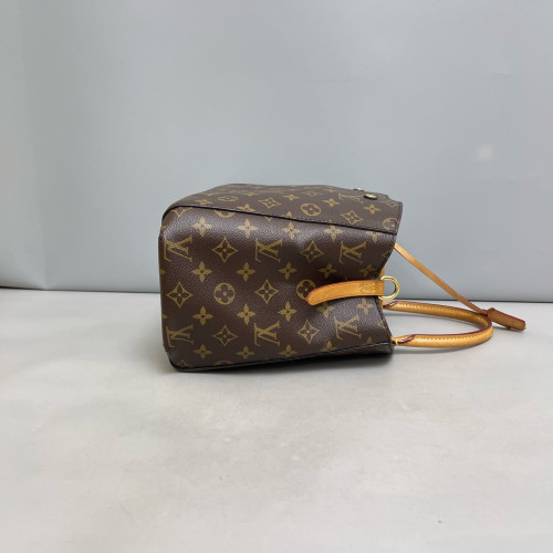 Louis Vuitton Montaigne MM Monogram Dark Brown Light Brown