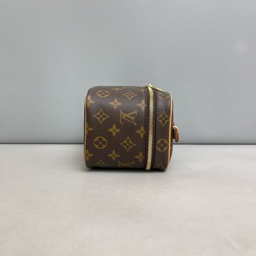 Louis Vuitton Mini Nice Monogram Dark Brown Light Brown