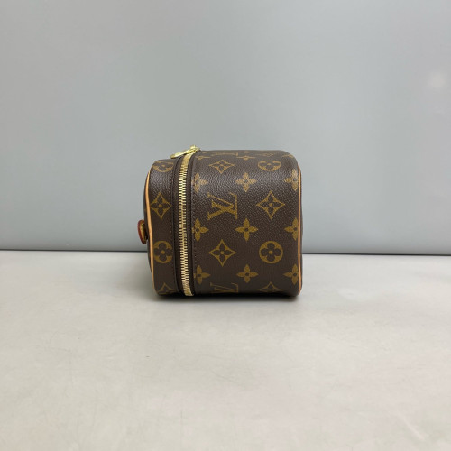 Louis Vuitton Mini Nice Monogram Dark Brown Light Brown
