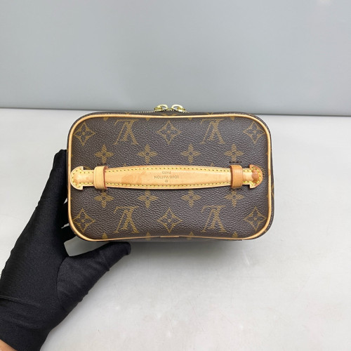 Louis Vuitton Mini Nice Monogram Dark Brown Light Brown