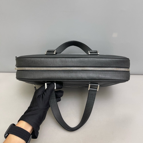 Louis Vuitton Briefcase Calfskin Black