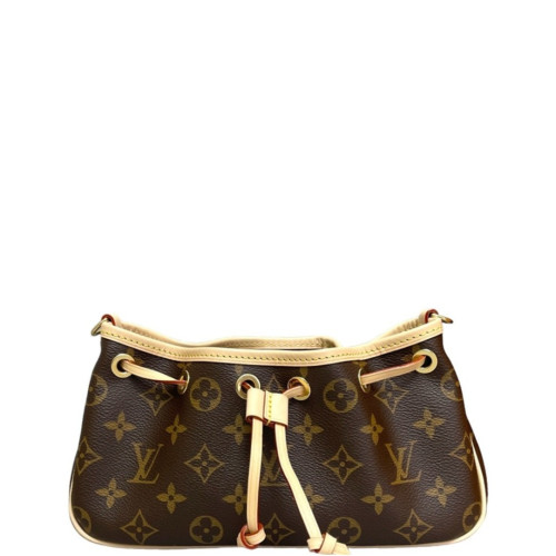 Louis Vuitton Horizontal Pouch Monogram Dark Brown Light Brown