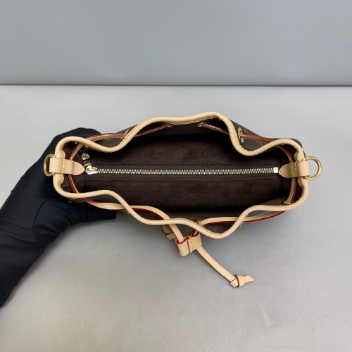 Louis Vuitton Horizontal Pouch Monogram Dark Brown Light Brown